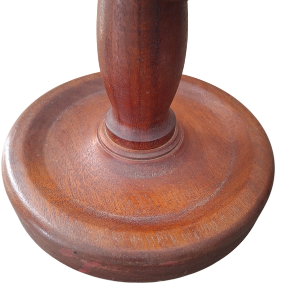 Wooden game wheel vintage handmade Vintage Wooden Roulette Wheel Decor - Picture 7 of 11